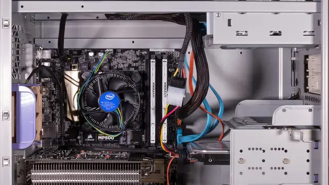 PC case fan cooling